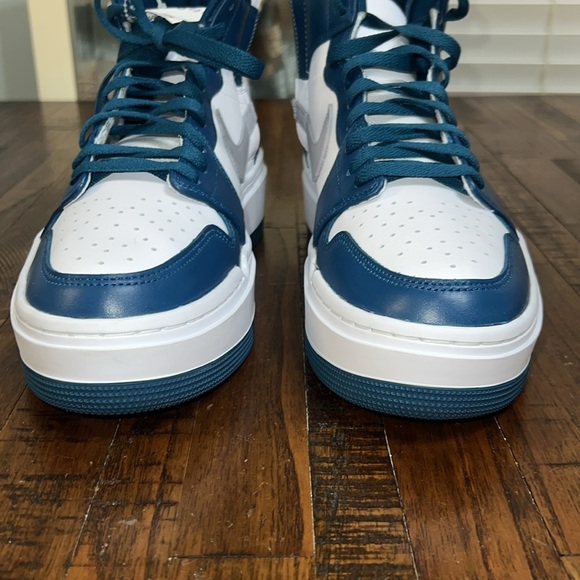 Nike Air Jordan 1 Elevate high sneakers in gray and blue sz 11 New with tags - Picture 10 of 16